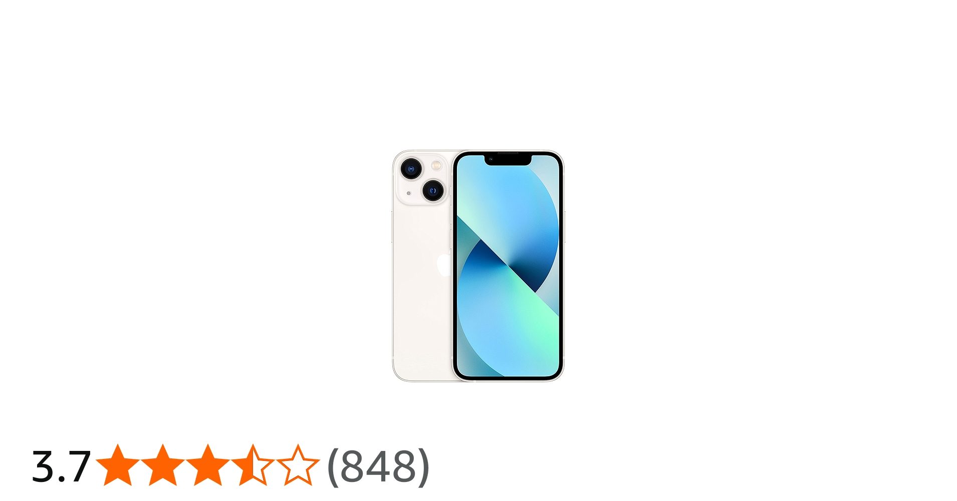 Amazon | 【整備済み品】 Apple iPhone 13 mini 128GB スターライト