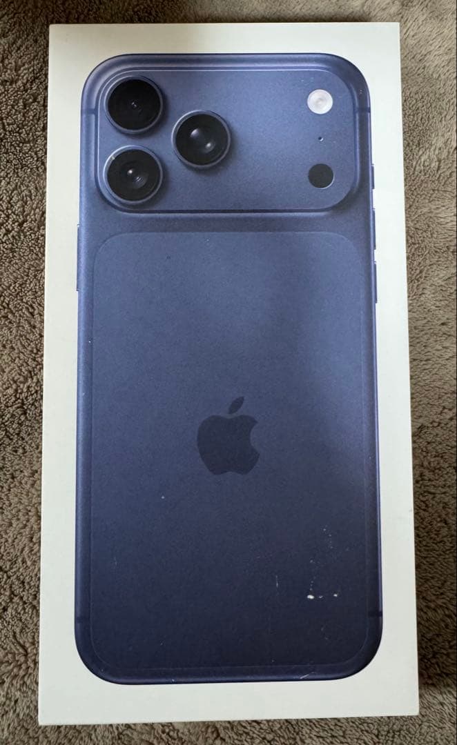 新品 iPhone17promax SIMフリー 256GB ディープブルー iPhone 17 Pro Max 256GB ディープブルーを購入 - Apple（日本）